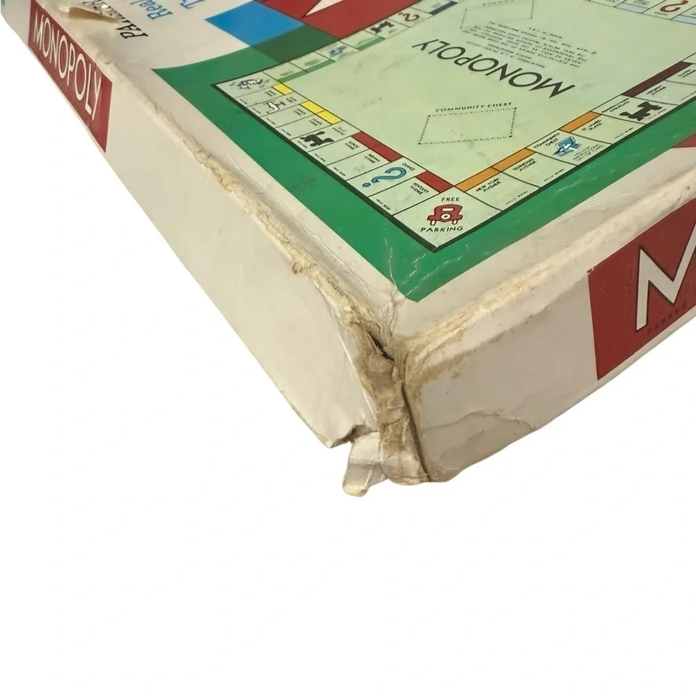 Parker Brothers monopoly board